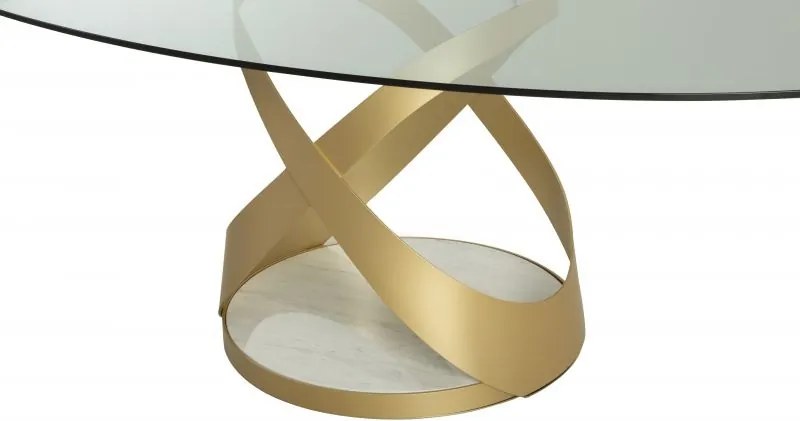 Masa ovala eleganta design LUX Capri 220x120cm