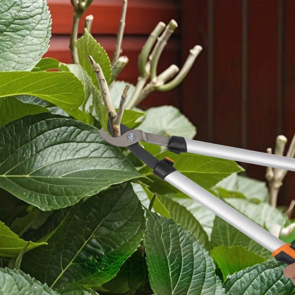 Outsunny Set de Grădinărit 4 Piese cu Foarfecă, Foarfece de Tăiat Crengi, Foarfece de Tuns și Fierăstrău Pliabil | Aosom Romania