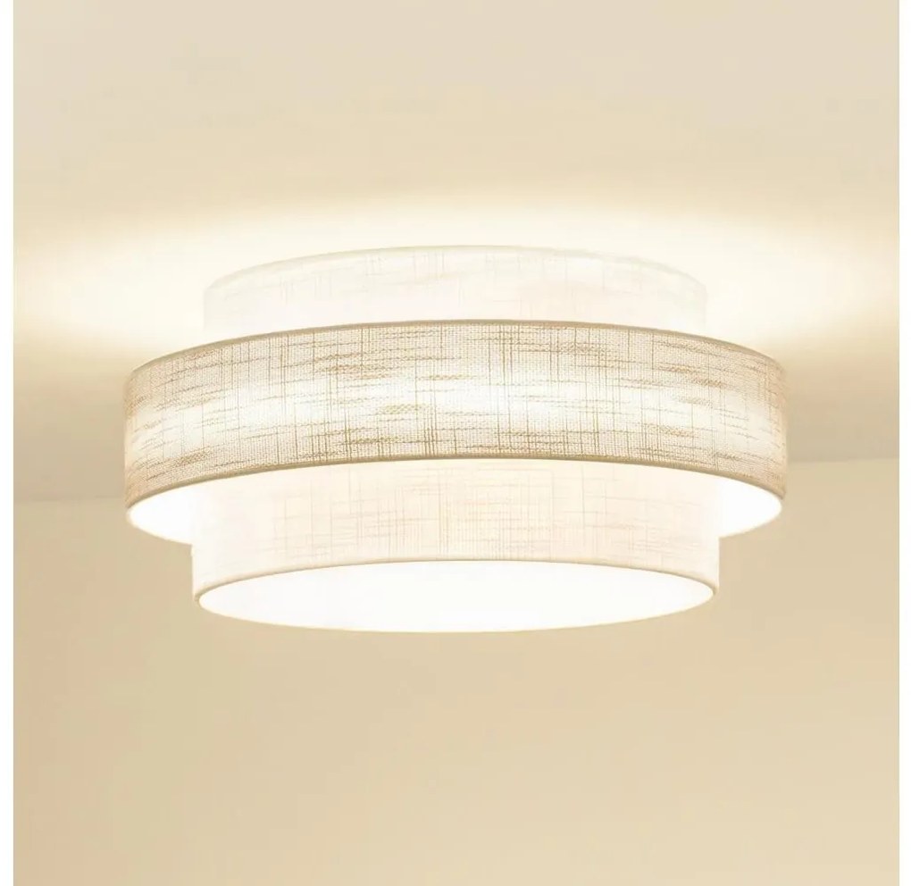 Plafonieră Brilagi DOVER SPACE LED/12W/230V d. 50 cm gri/crem