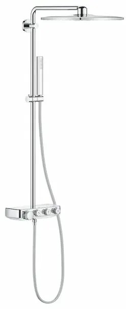 Coloana de dus cu baterie termostatata Grohe Euphoria 310 Cube Duo cu 1 functie