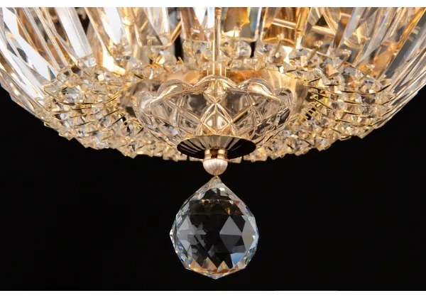 Plafonieră Maytoni DIA100-CL-12-G BASFOR 12xE14/60W/230V auriu