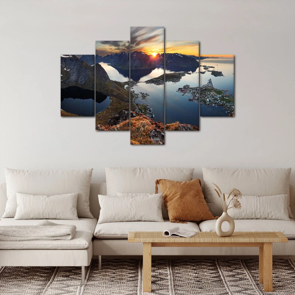 Tablou - Peisaj montan, Norvegia (150x105 cm)