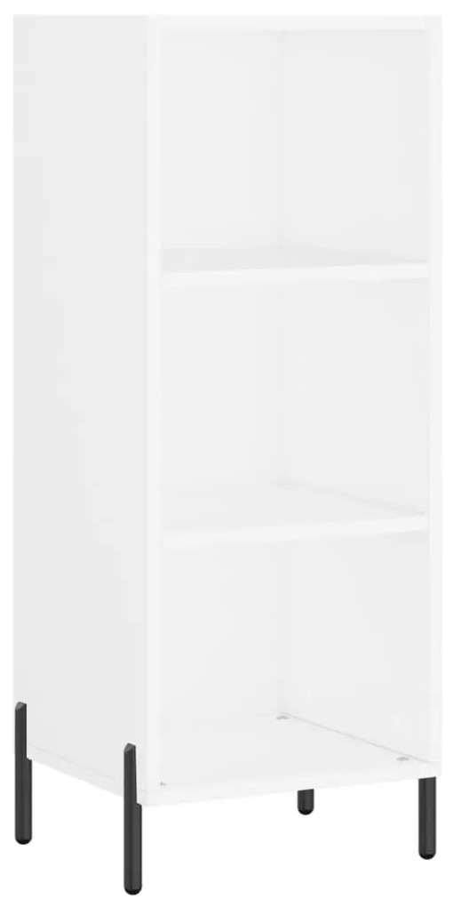 828740 vidaXL Servantă, alb, 34,5x32,5x90 cm, lemn prelucrat