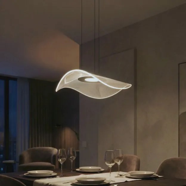 Lustra/Pendul LED modern MEDUSA 50 3000K BK