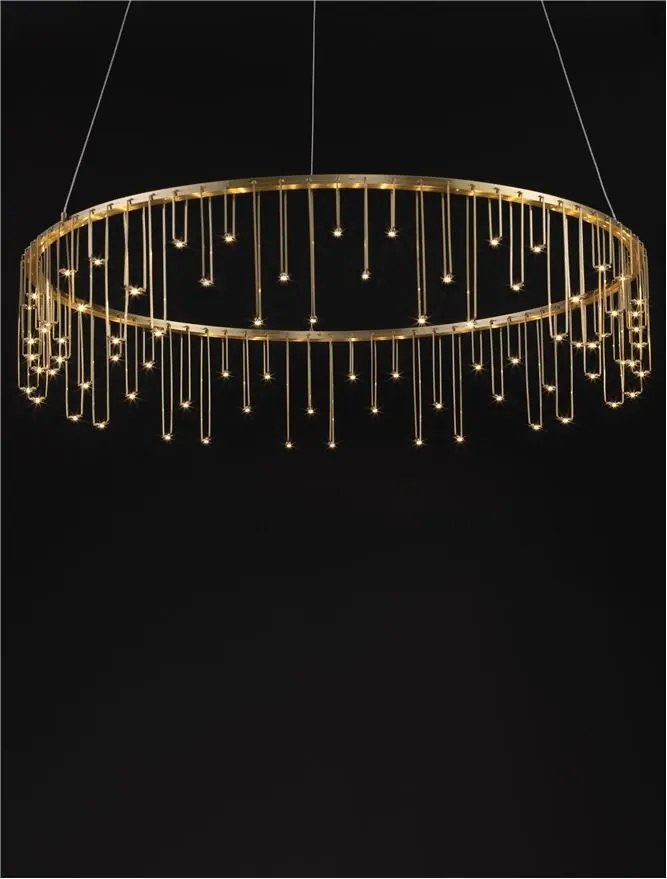 Lustra LED design ambiental deosebit Stellar 80cm