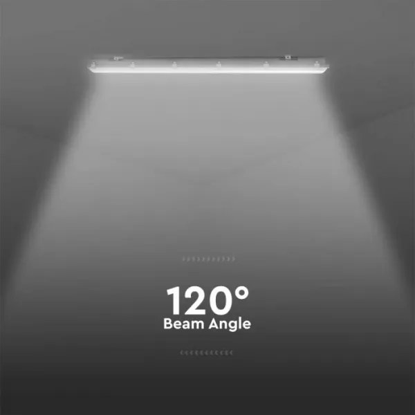 Corp de iluminat LED tehnic cu modul de urgență LED/48W/230V 6500K IP65 2200mAh 150 cm