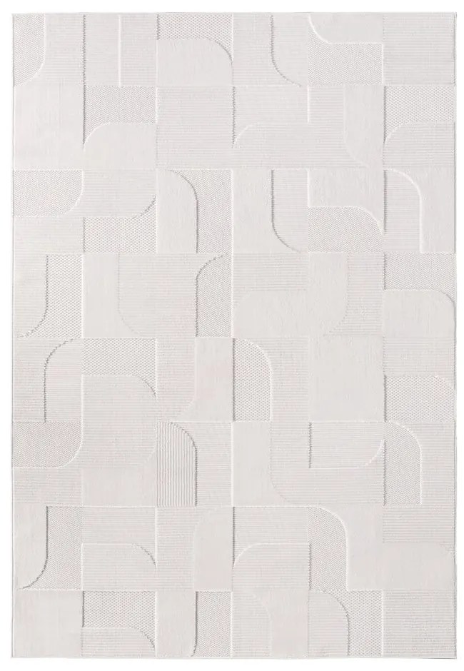 Covor tip traversă pentru interior și exterior crem 80x250 cm Doha 1651 Cream – Ayyildiz Carpets