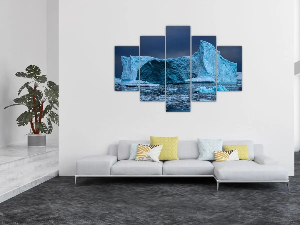 Tablou - Peștera de gheață (150x105 cm)