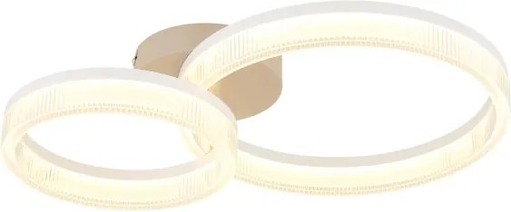 Globo 48046D2 - Plafonieră LED ZARA - 24W, 230V, 3000K, 33x50 cm