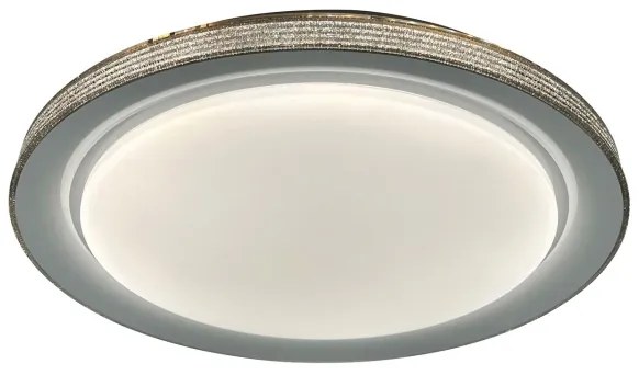 Plafonieră LED dimabilă pentru baie GRAŻYNA LED/72W/230V 3000-6000K d. 51 cm IP44 + telecomandă