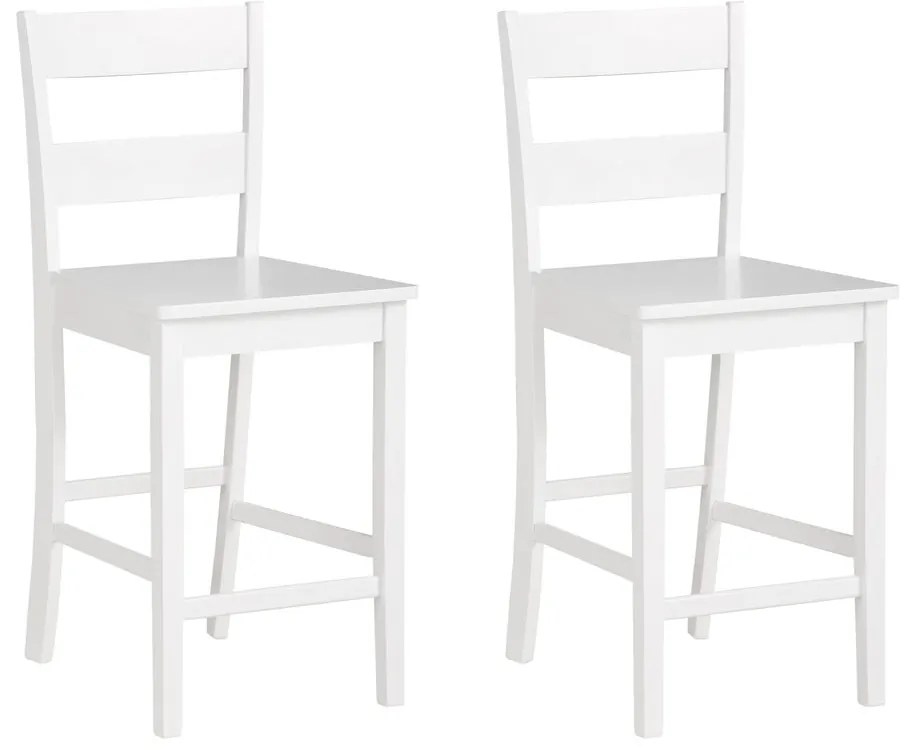 Scaun de bar alb din lemn de pin (înălțime șezut 60 cm) Torpedo – Støraa