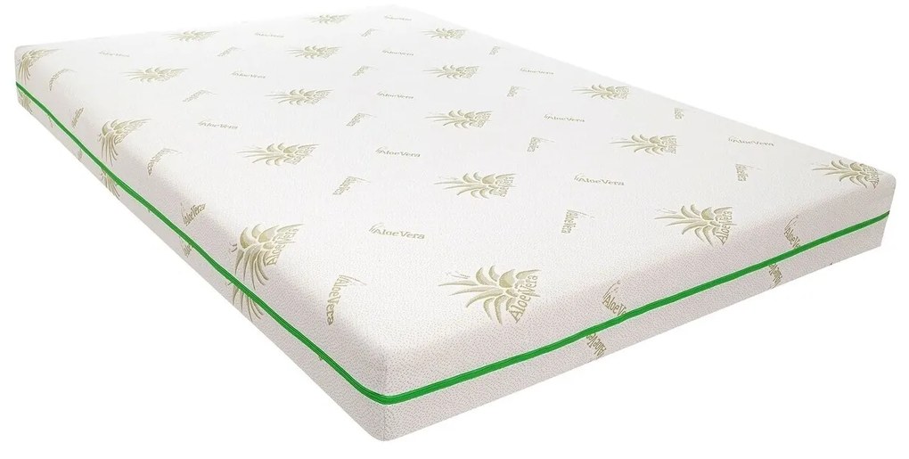 Pachet saltea Bedora Confort Relax Aloe Vera 160 x 200 cm + pilota + perne, spuma memory