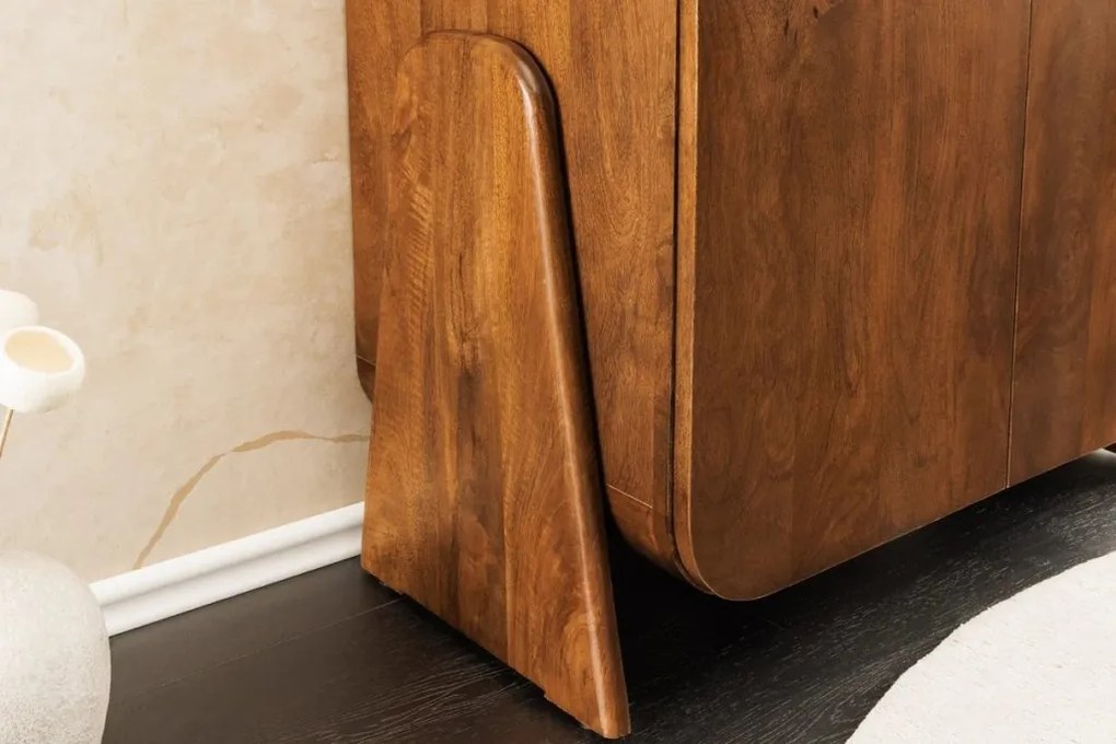 Dulap din lemn de mango maro BRASIL 75cm