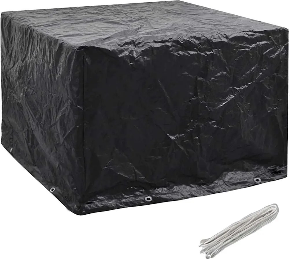 vidaXL Husă mobilier grădină, 8 ocheți, 122 x 112 x 98 cm