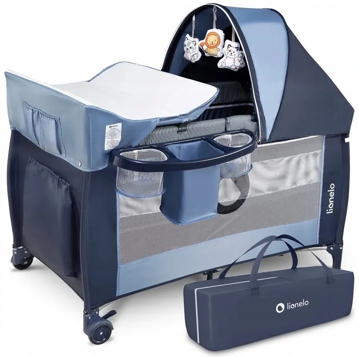 ShopJK PĂTUȚ DE CĂLĂTORIE LIONELO SVEN PLUS BLUE NAVY