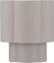 Veioza, Lampa de masa cu abajur textil gri BLOOSY