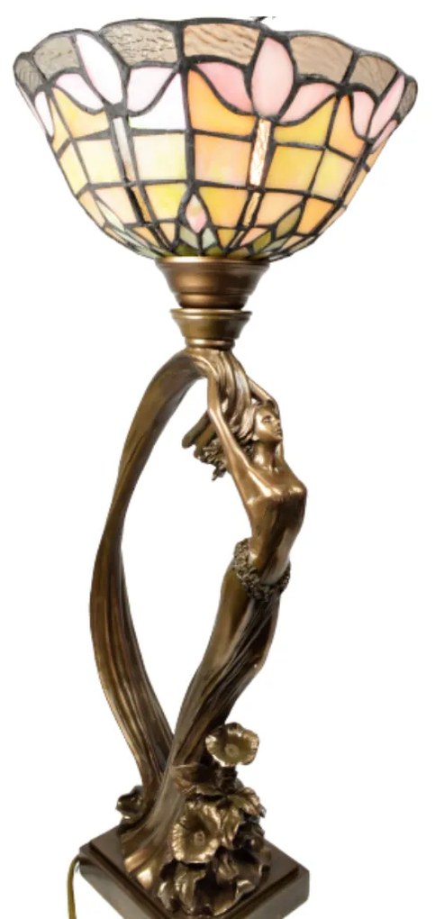 Lampa de masa Tiffany Gooddess 55 cm