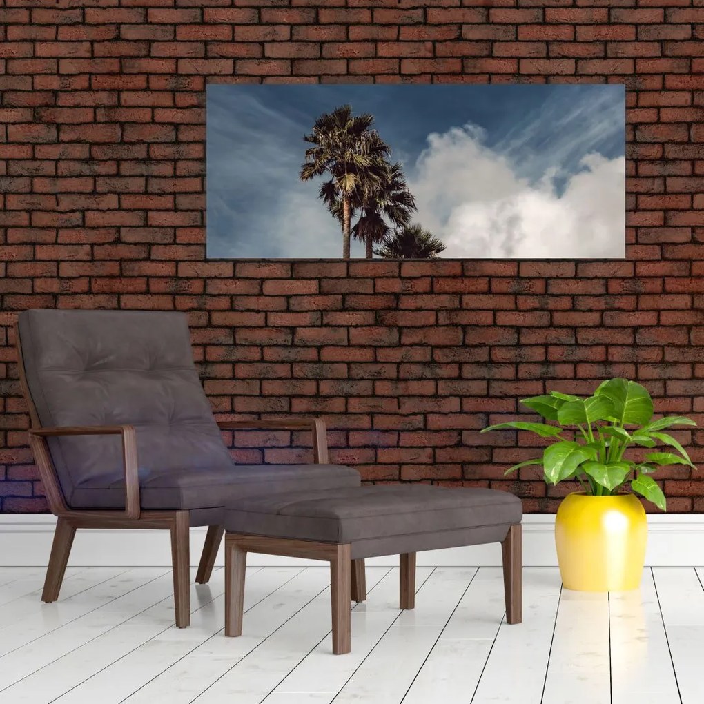 Tablou - Drama cu palmieri (120x50 cm)