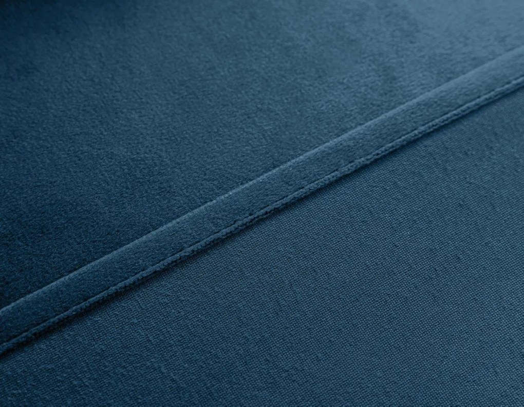 Draperie din catifea Culoare albastru kerosen, VELVET 140x250 cm