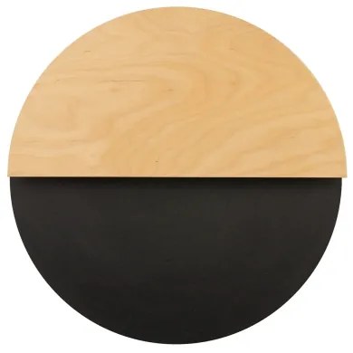 Aplică LED LUNA LED/7W/230V d. 36 cm negru/bej