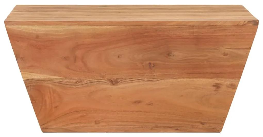 Masa de cafea in forma de V, 66x66x30 cm, lemn masiv de acacia 1, lemn masiv de acacia