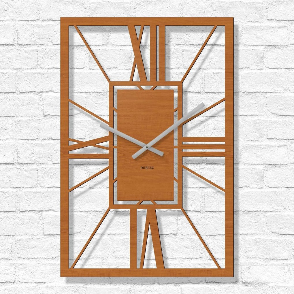 DUBLEZ | Ceasuri romane din lemn - Arch Deco