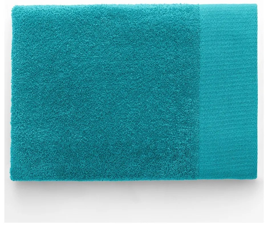 Prosop turcoaz din bumbac din frotir 70x140 cm Amari – Restilo