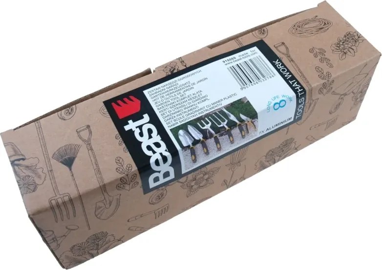 Set de unelte de grădină - 6 piese