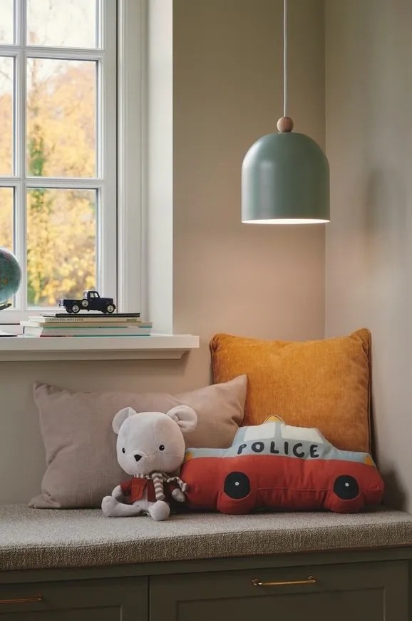 Lustra/Pendul camera copii design nordic Gaston verde