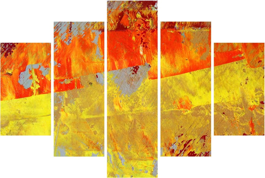 Tablou cu abstracție - pictura (150x105 cm)