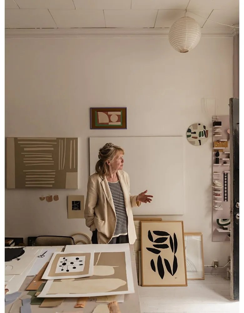 Poster 50x70 cm In The Fall – Leise Dich Abrahamsen – The Poster Club