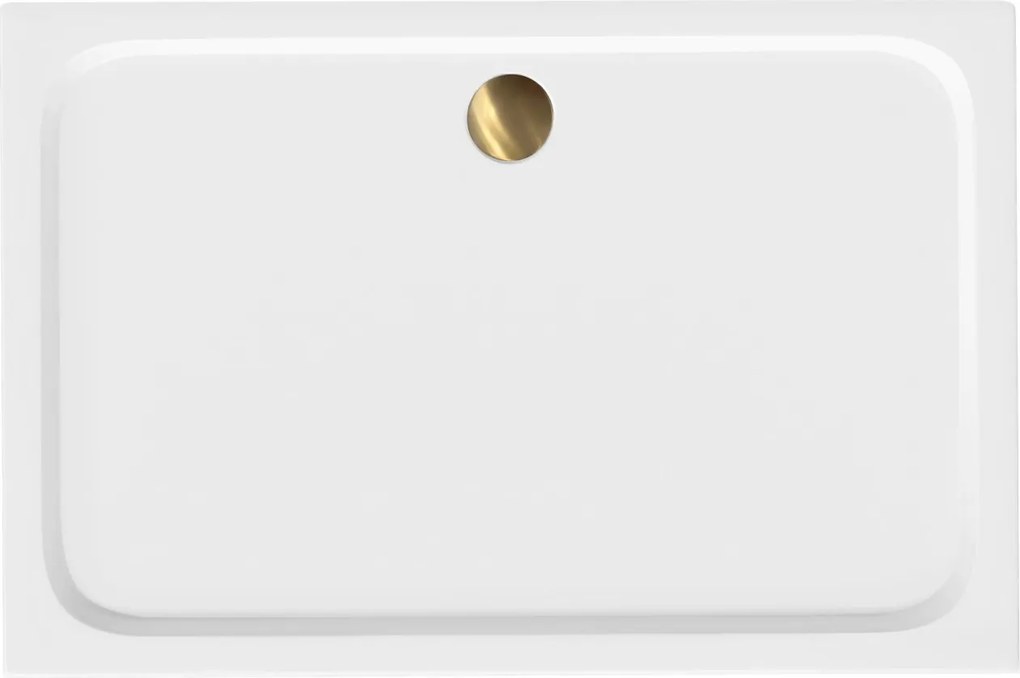 Cada pentru dus din acril Rea Belmond White 90x120