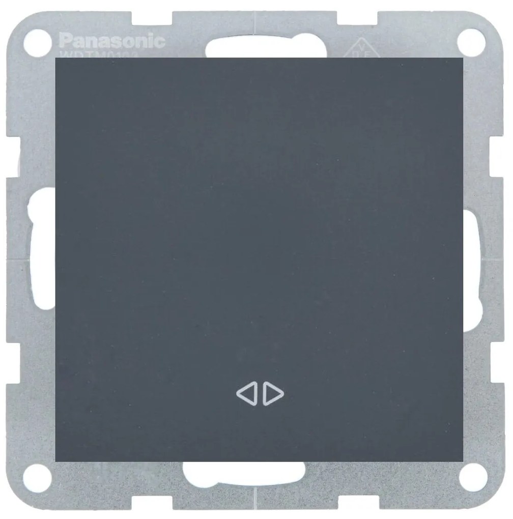 Intrerupator cruce 10A, IP20, Night, Panasonic Karre Plus 55 Soft Touch