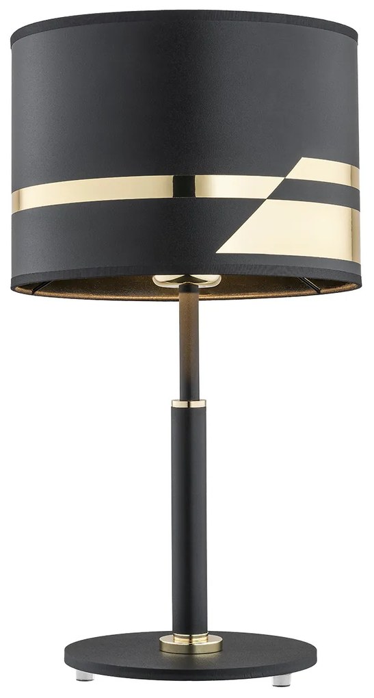 Veioza / Lampa de masa moderna design elegant METIS negru/alama