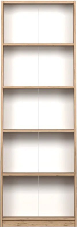 Biblioteca Adore Nurdan, 5 rafturi, 58x170x23 cm