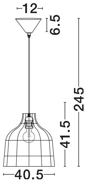 Lustra/Pendul ratan design natural SOLITA