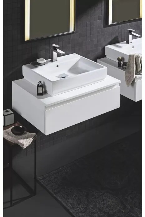 Baterie lavoar cu ventil pop-up, Grohe Eurocube M, crom, 23445000