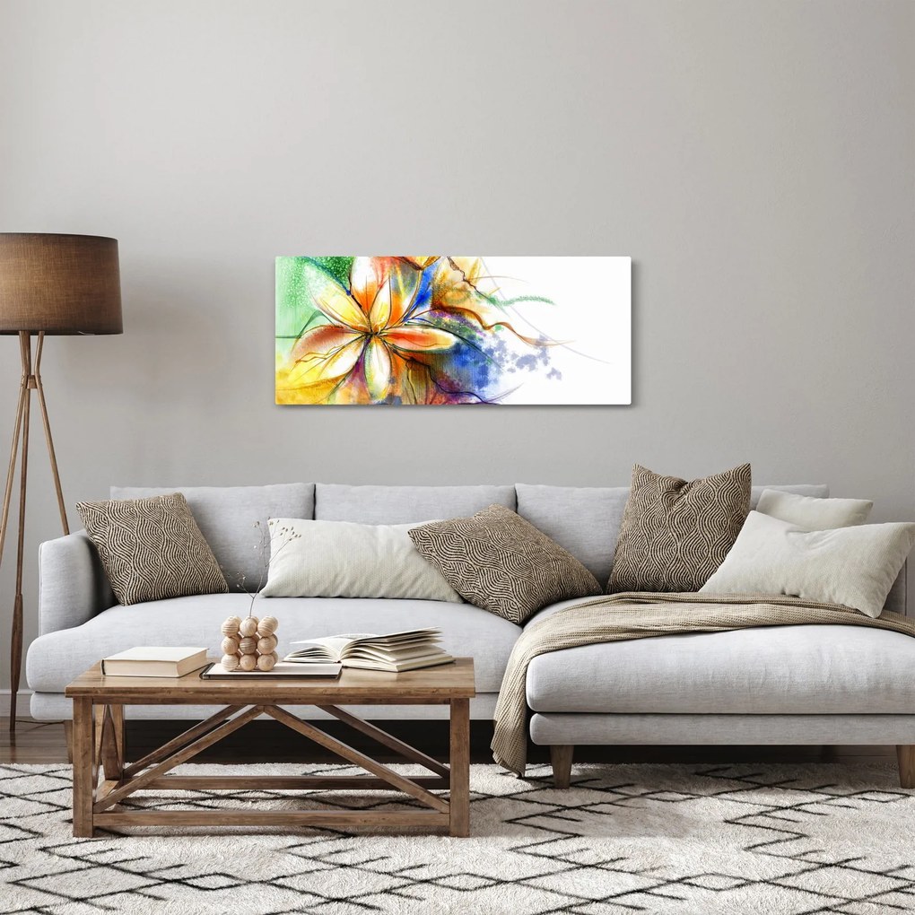 Tablou - Floare (120x50 cm)