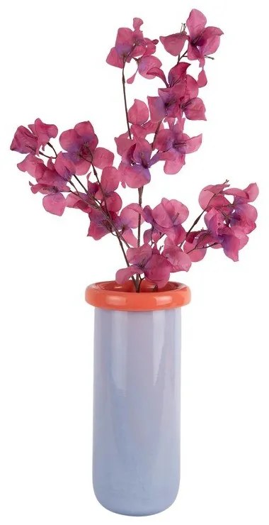 Vază mov din sticlă (înălțime 30,5 cm) Plegado – PT LIVING