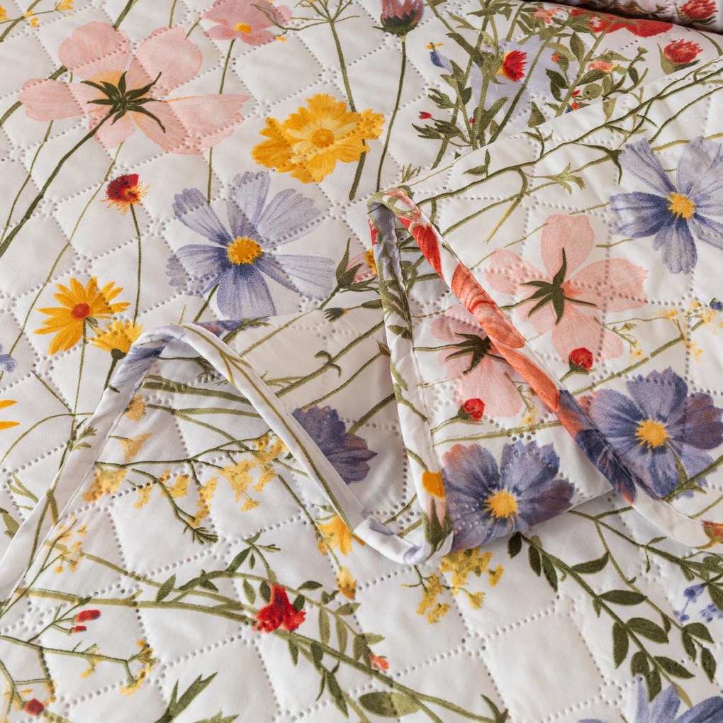Cuvertura de pat WILDFLOWERS, colorata Dimensiune: 220 x 240 cm