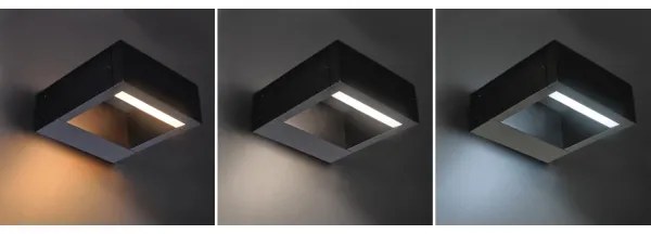 Aplică LED de exterior Brilagi RAGUSA LED/7W/230V 3000/4000/6000K IP54