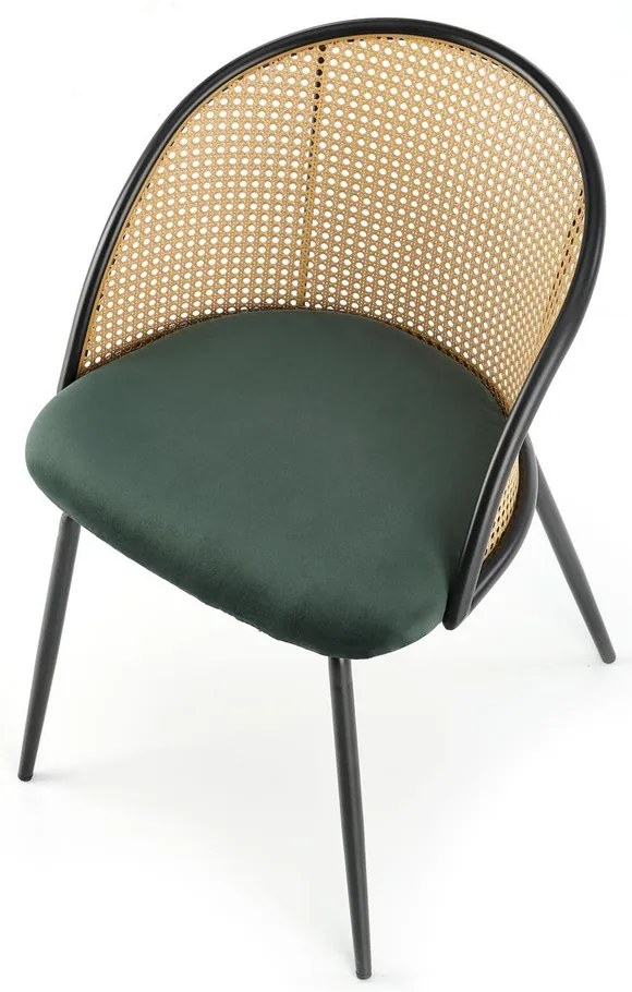 Scaun de bucaterie Nebel, verde