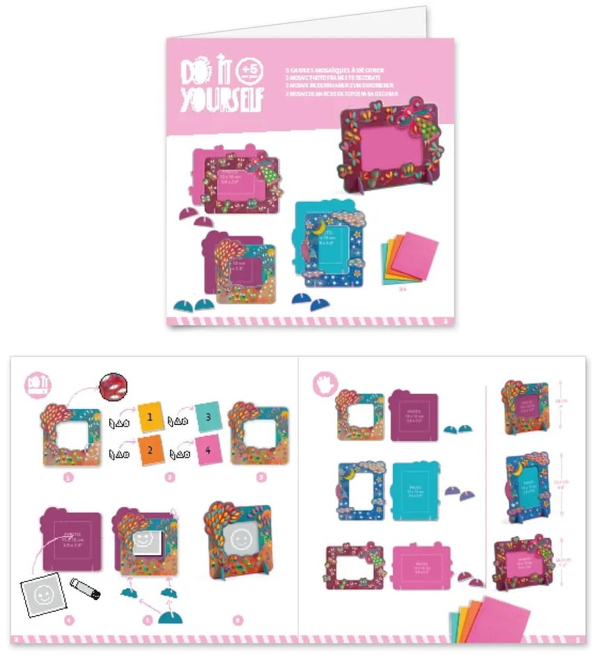 Set DIY 3 rame Djeco Dreamer