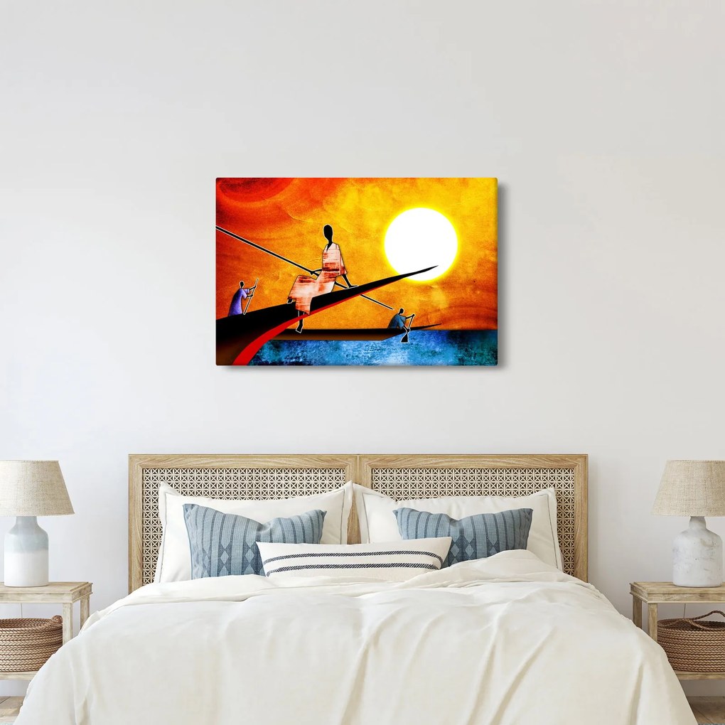 Tablou picturii epochale străveche (90x60 cm)