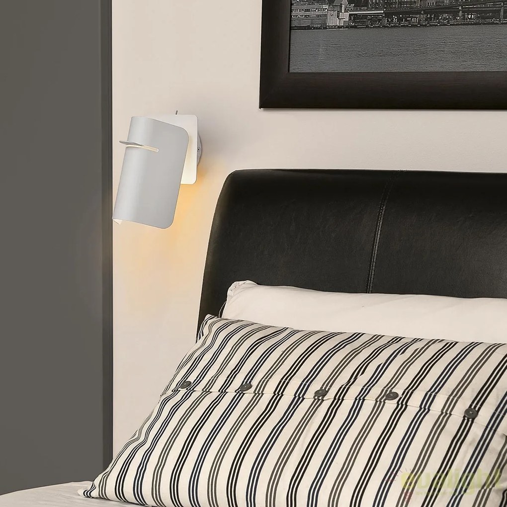 Aplica design modern original SMILE alba 62130
