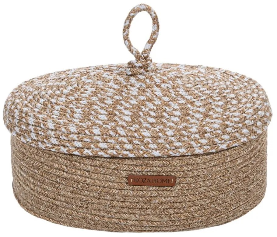 Cutie de depozitare din material textil – Mioli Decor