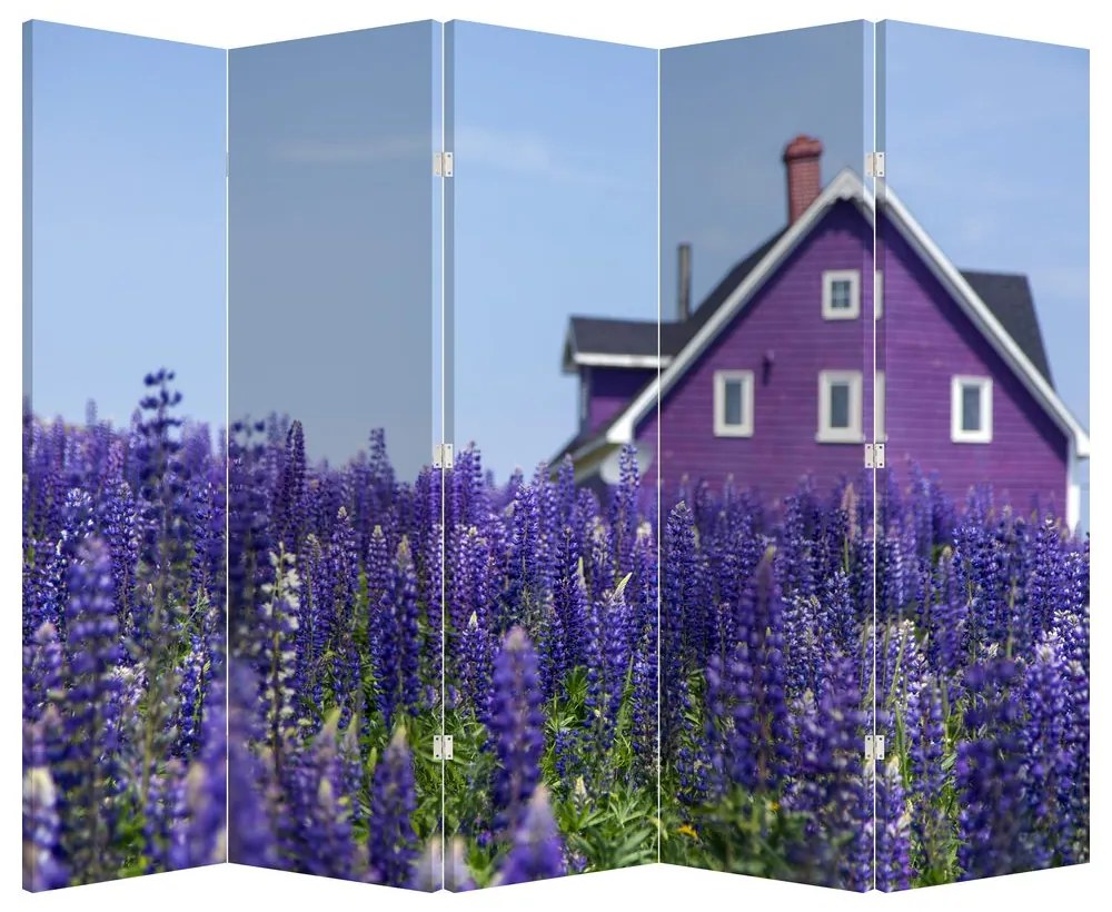 Paravan - Câmp de lavanda (210x170 cm)