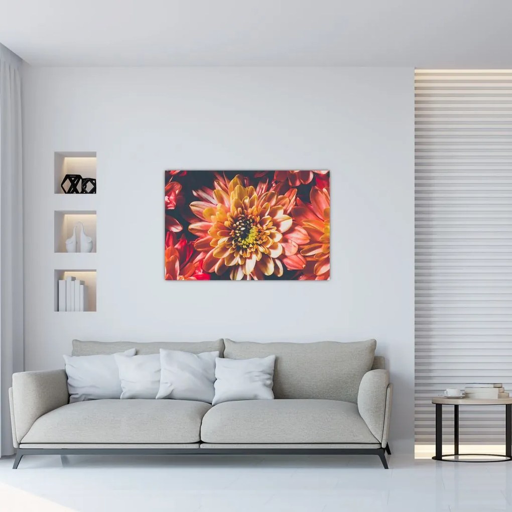Tablou - Crizantemă (90x60 cm)