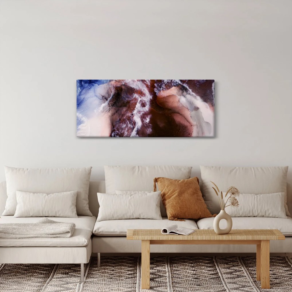 Tablou - Marmură violet N⁰3 (120x50 cm)