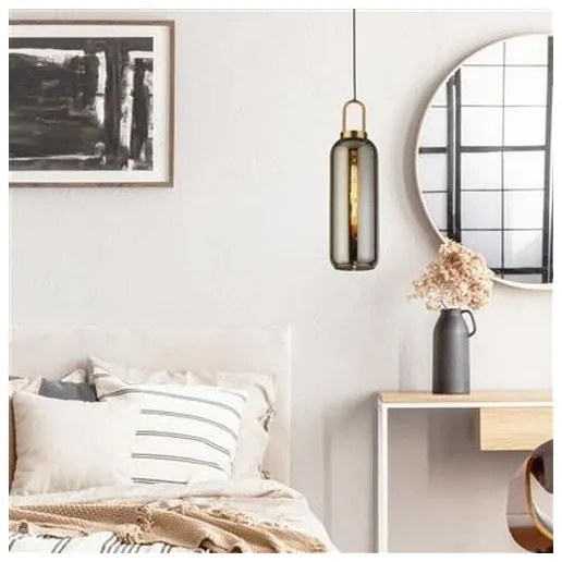 Lustră pe cablu PIPETTE 1xE27/60W/230V lucioasă Searchlight 46641-1SM